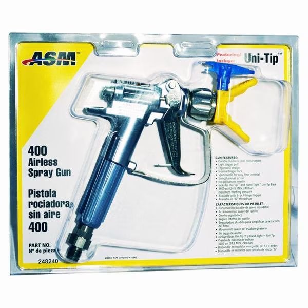 400 Professional Airless Spray Gun, 3600 psi, Split Handle, Graco, Mfr#: 248239